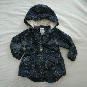 Toddler Girl's Hooded Jacket